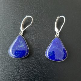 Boucles d’oreilles Lapis Lazuli 182089LPS